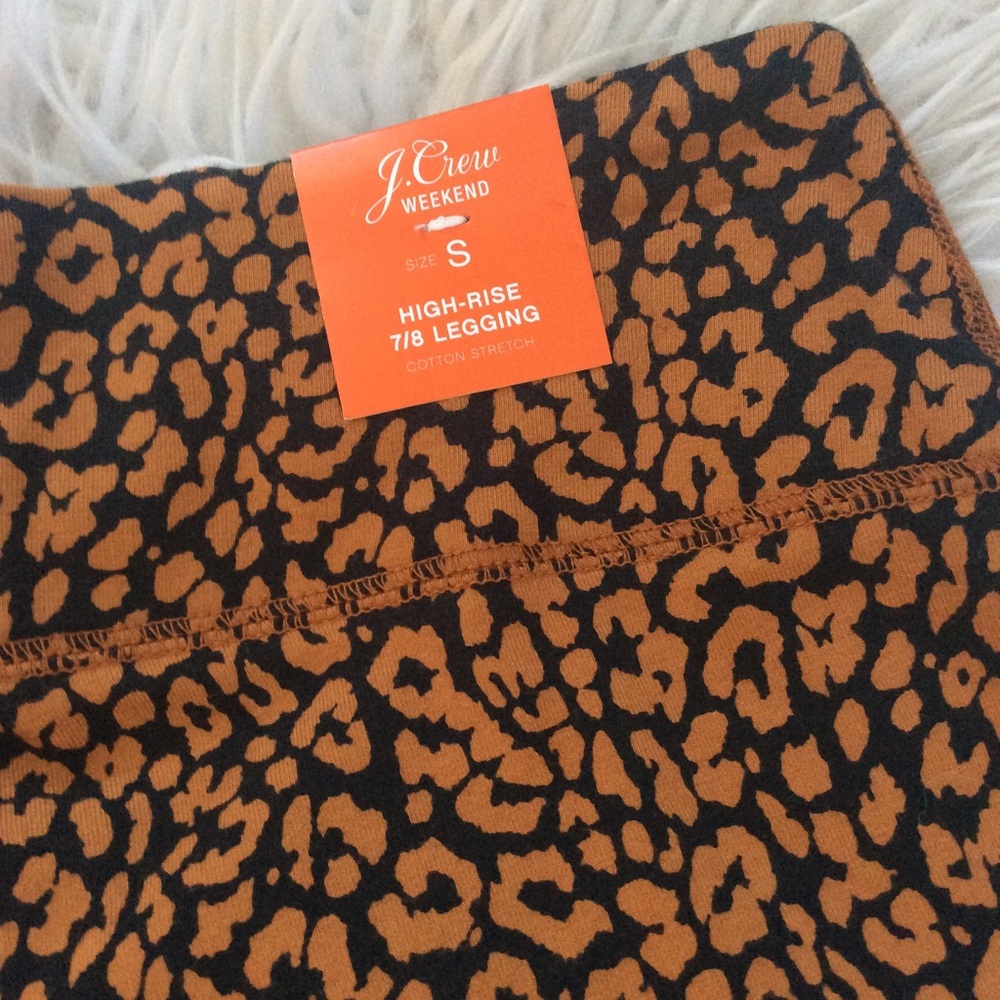 NWT J.Crew High Rise Weekend Legging - Picture 7 of 9
